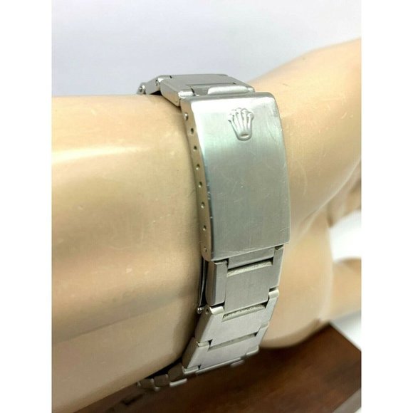 Rolex Men's Watch 17000 Oyster Quartz Datejust Vintage Swiss 36mm Silver… - Picture 12 of 14